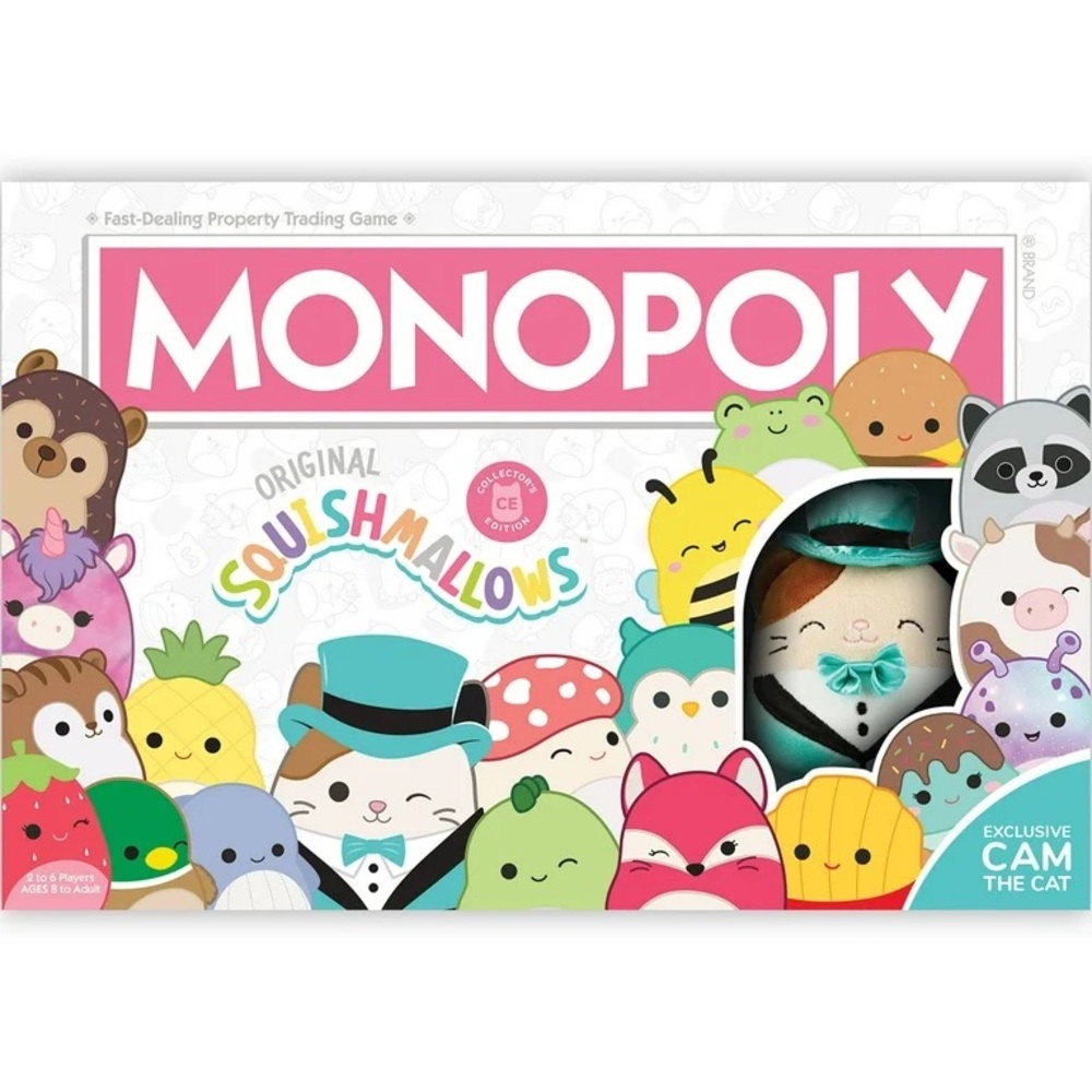 Monopoly Squishmallows Edition Board Game - Picture 6 of 6